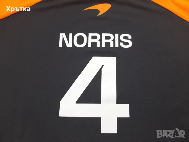 McLaren Formula 1 Team Lando Norris - Оригинална мъжка тениска р-р L, снимка 10 - Тениски - 54167305