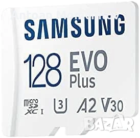 Карта памет Samsung EVO Plus 128GB microSDXC, снимка 3 - Карти памет - 55034346