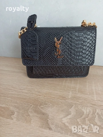 Yves Saint Laurent Нова Дамска Чанта YSL Различни Цветове Черна , снимка 2 - Чанти - 54717426