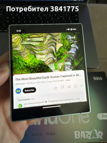 Ikko Mind One Pro 256GB нов смартфон с 4-инчов AMOLED дисплей, снимка 5 - Други - 55255040