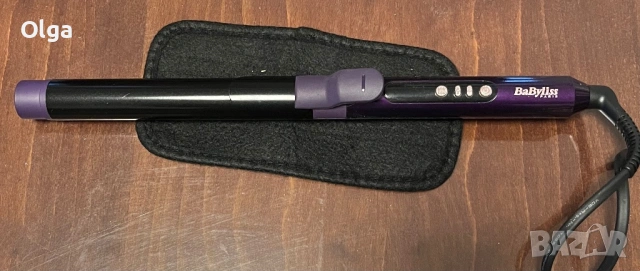 Маша за коса BaByliss 25 мм- като нова, пылен комплект. , снимка 4 - Преси за коса - 54271578