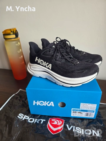 45€ ТОП ОФЕРТА! Hoka Clifton 10 (Размер 39 1/3) – Като нови!, снимка 2 - Маратонки - 54857205