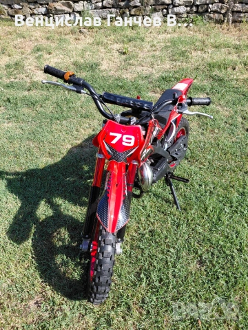 Детски кросов мотор 49 кубика Нов модел / DIRT BIKE 49cc с добавена функция "Лесен старт" TELSTAR, снимка 3 - Мотоциклети и мототехника - 55166564