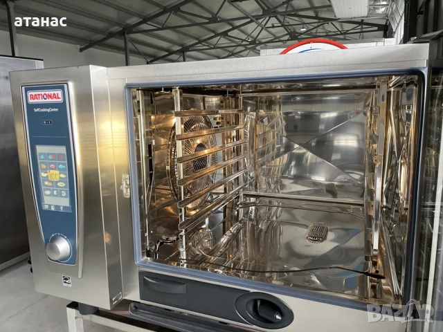 Rational SCC WE 62. Чисто нов! 12 тави. Топ Оферта, снимка 4 - Уреди за готвене на пара - 54363334