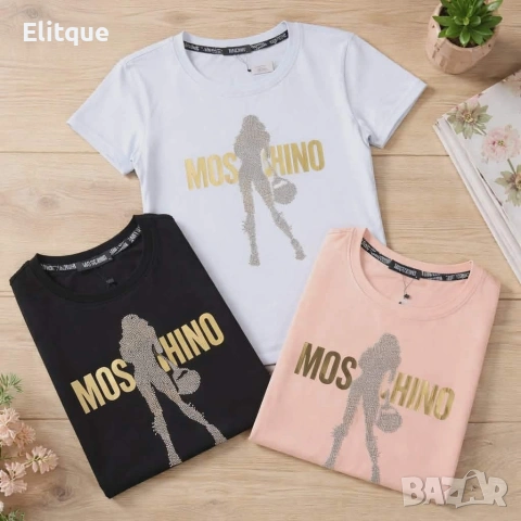 дамски тениски moschino , снимка 2 - Тениски - 54652743