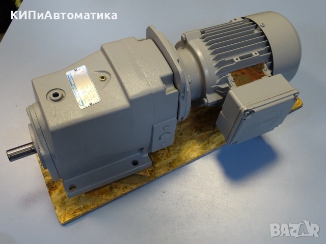 вариаторен мотор редуктор STOBER typ R17-1088-037-4 Variable Gear Motor 0.37kW, снимка 6 - Резервни части за машини - 54579989