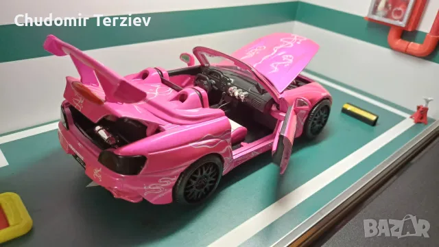 Jada 1:24 2Fast2Furious Honda S2000, снимка 3 - Колекции - 55299960
