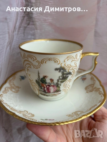  Rosenthal Sanssouci Arkadien, снимка 2 - Антикварни и старинни предмети - 54606446