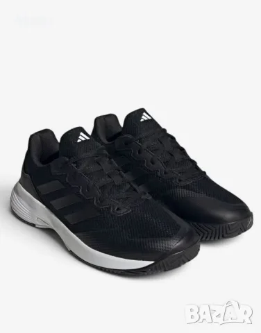 ADIDAS Gamecourt 2.0 Tennis Black  Страхотни тенис обувки Аdidas Gamecourt 2.0 са леки и удобни 
