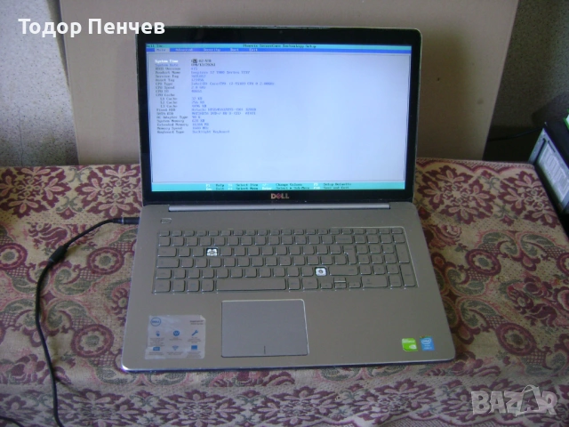 Dell Inspiron 17 7000 series - Core i7, 16 GB RAM, Тъчскрийн за части или ползване, снимка 3 - Части за лаптопи - 54172473