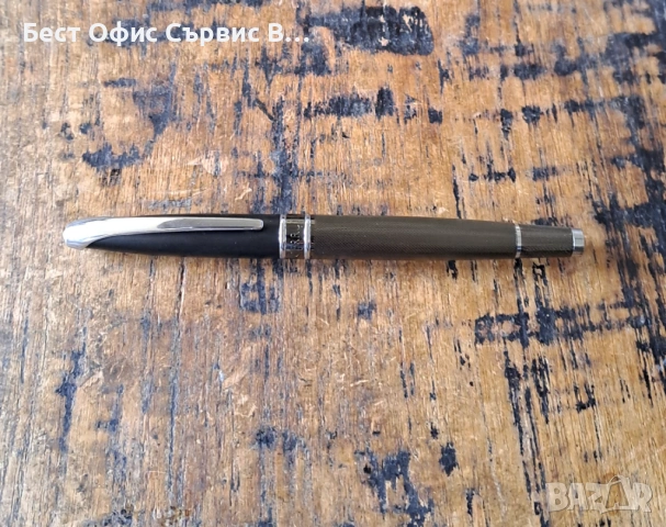 писалка Cerruti 1881 Черути Abbey Diamond Gun черен мат с диамантено гравиран корпус в кутия, снимка 5 - Ученически пособия, канцеларски материали - 54792242
