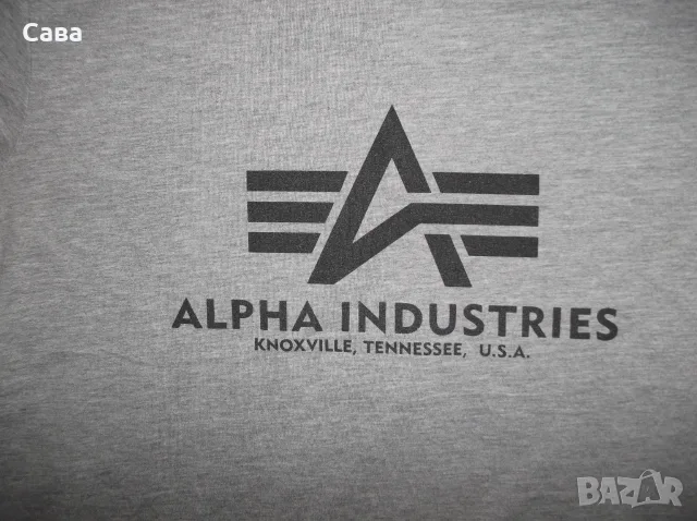 Тениски ALPHA IND.  мъжка,М-Л-ХЛ-2ХЛ-3ХЛ  /синя,комуфлаж,бежова,сива/, снимка 15 - Тениски - 51253250