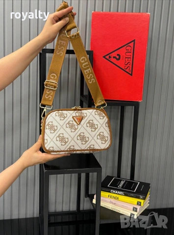 Guess Нова Дамска Чанта Различни Цветове Гес, снимка 9 - Чанти - 55132253