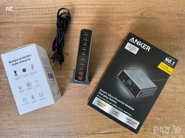 Anker Gan зарядно и 800 w друго, снимка 4 - Оригинални зарядни - 54708189