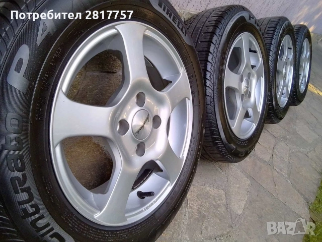 14 цола 4х100 алуминиеви джанти , снимка 2 - Гуми и джанти - 54919321