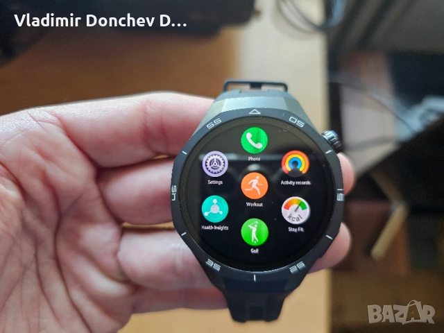 Huawei Watch GT 5 Pro (46mm, Black) - Титаниев корпус, състояние като нов, снимка 9 - Смарт гривни - 54890847