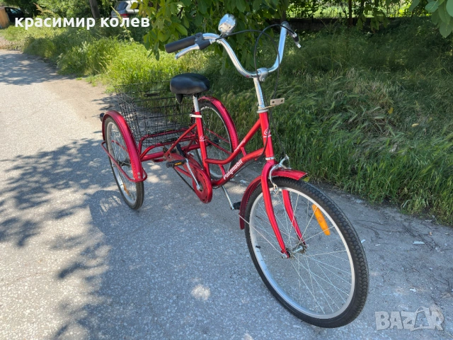 австрийски велосипед триколка /24 цола/, снимка 10 - Велосипеди - 54679707