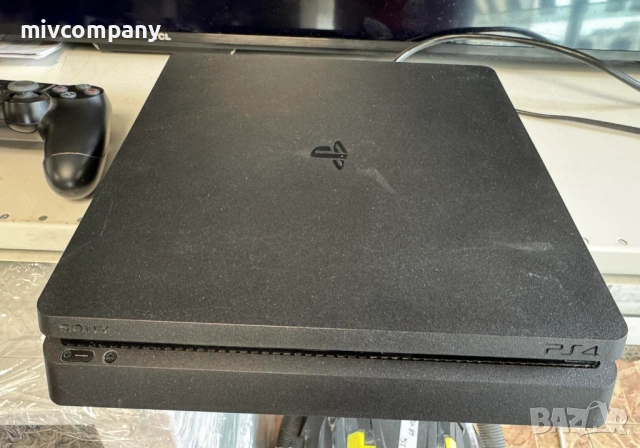 Конзола Sony Playstation 4 Slim 500GB+1 джойстик+2 игри, снимка 6 - PlayStation конзоли - 54475203