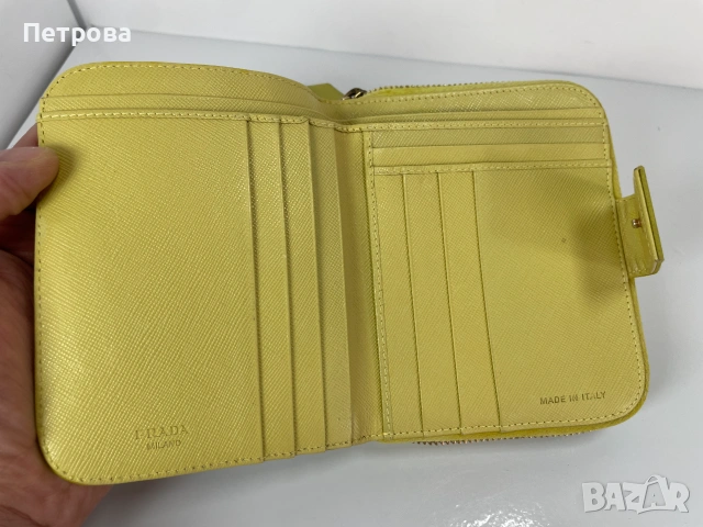 Портфейл Prada Оригинал, снимка 9 - Портфейли, портмонета - 55114369