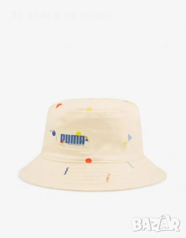 PUMA x Tiny Bucket Hat Yellow Little Kids Детска Жълта Шапка Тип Идиотка Код P2805