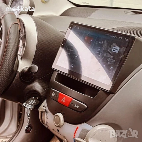9 инчова мултимедия за Peugeot 107 / Toyota Aygo / Citroen C1 2005-2014 + Подарък камера, снимка 2 - Аксесоари и консумативи - 54848495
