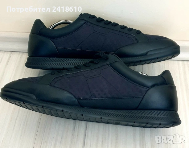 Hugo Boss Leather Sneakers Mens Size 43/27.5 см ОРИГИНАЛ! Мъжки спортно - елегантни обувки, снимка 12 - Спортно елегантни обувки - 54314110