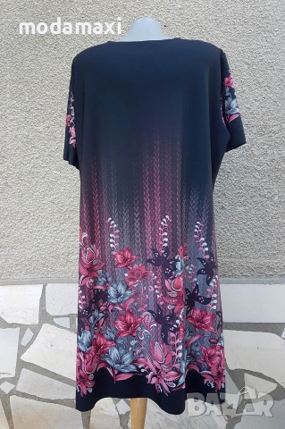 3XL+ Нова рокля с две лица , снимка 13 - Рокли - 54981378