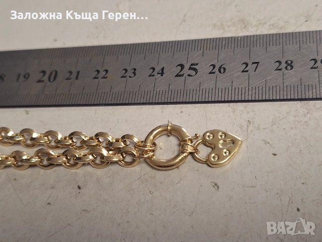 Дамско златно колие 8,2гр., снимка 5 - Колиета, медальони, синджири - 54327719