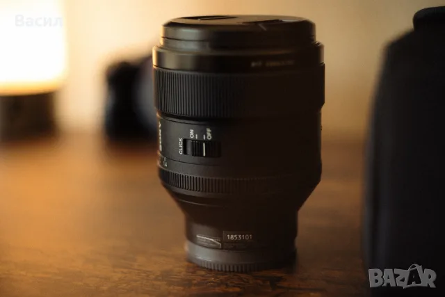 Обектив Sony 85mm F/1.4 GM, снимка 3 - Обективи и филтри - 55633392