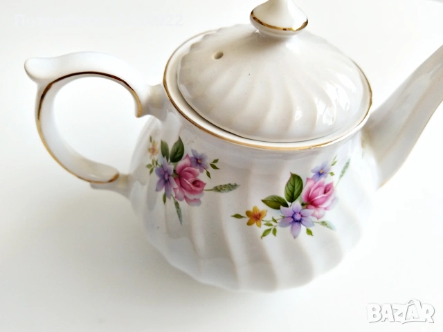 Винтидж чайник за кафе Royal Park Staffordshire, снимка 4 - Други ценни предмети - 55157869
