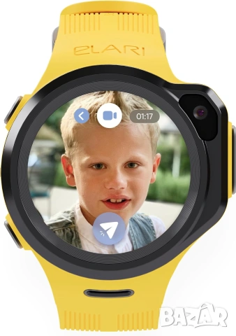 Детски 4G смарт часовник Elari KidPhone 4GR M , снимка 9 - Смарт гривни - 55045960
