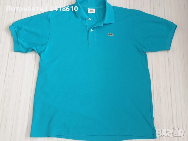 Lacoste Classic Fit  Pique Cotton Mens Size 5 - L  ОРИГИНАЛ! Мъжка Тениска