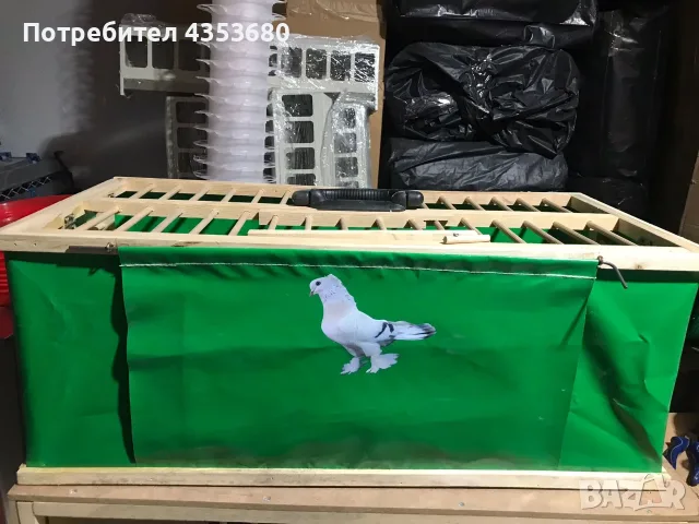 Професионална транспортна клетка за гълъби