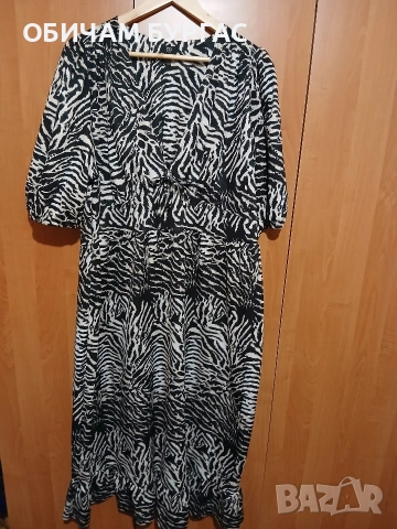 3xl ЕФЕКТНА ДЪЛГА РОКЛЯ , снимка 2 - Рокли - 53953402