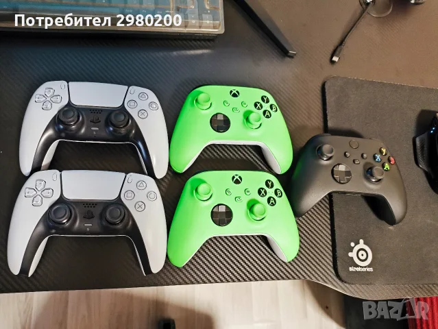 PS5 dualsense и Xbox series x controller 