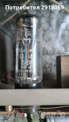 Лампов усивател 2 x EL34, GZ34, ECC81, снимка 4 - Ресийвъри, усилватели, смесителни пултове - 54189332