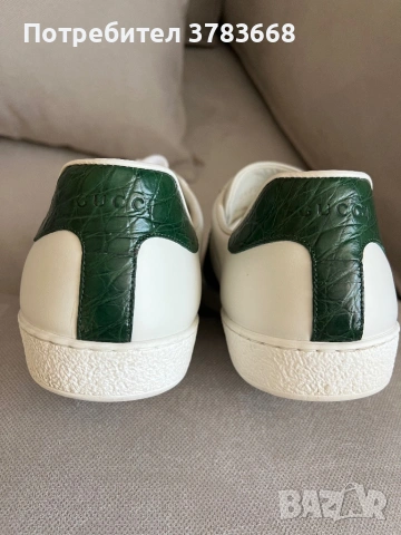Оригинални маратонки Gucci | Размер 43, снимка 3 - Маратонки - 54569129
