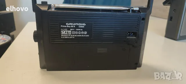 Радио Grundig Prima Boy 65 K, снимка 6 - Радиокасетофони, транзистори - 55624103