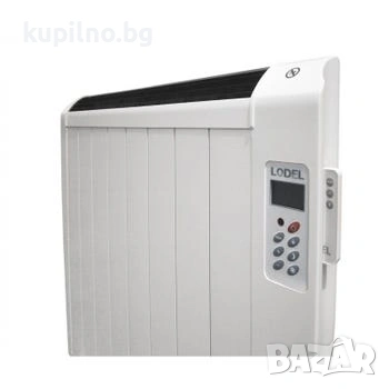 Радиатор Haverland Lodel-8 1200W с 8 LCD елемента, размери 690x580x55 - бял, снимка 3 - Радиатори - 54602980
