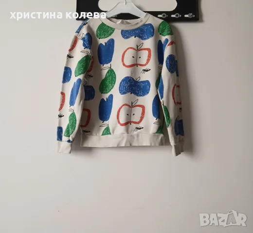ватирани блузи 122-128 h&m , снимка 3 - Детски Блузи и туники - 55408498