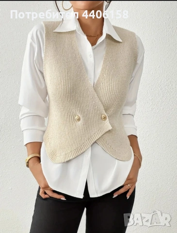 чисто ново елегантно елече, снимка 4 - Елеци - 54331150