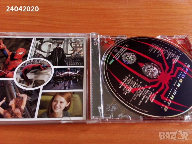 Spider-Man 2 Original Soundtrack оригинален US диск, снимка 2 - CD дискове - 54802838