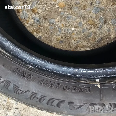 Лятна гума Firestone 225/50/17, снимка 3 - Гуми и джанти - 55391645