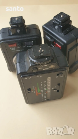 Ретро лот работещи светкавици PENTAX, HANIMAEX,ACHIEVER.,, снимка 6 - Светкавици, студийно осветление - 54658020