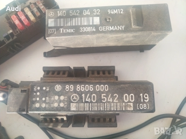  Реле, вакуум, телефон NOKIA Mercedes W140