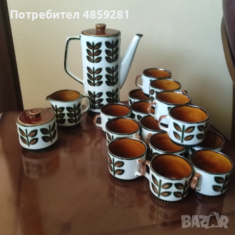 Керамичен сервиз за чай