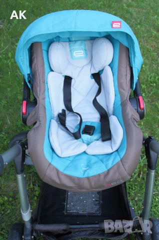 Детска количка Espiro Enzo Evo 2 в 1 + столче за кола Enzo Neo, снимка 6 - Детски колички - 55014917