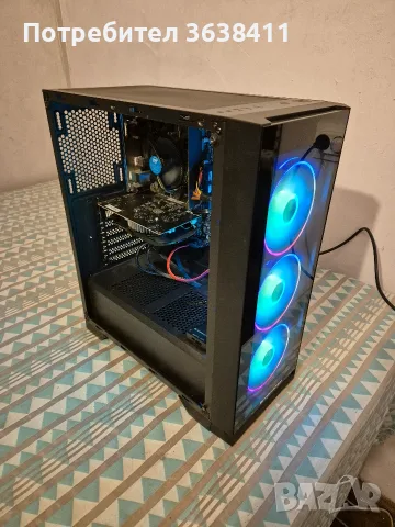 Геймърски компютър гаранция/i3 9100f 8GB,GTX 1650 4GB, 128GB SSD, 1TB HDD