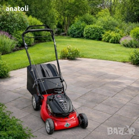 самоходна косачка 190к. stihl има опция и за дробене на клони от Германия 