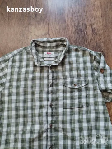 Fjällräven Sarek Shirt S/S Mens - страхотна мъжка риза М , снимка 4 - Ризи - 55565283
